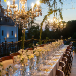 Al fresco wedding at Chateau Appony